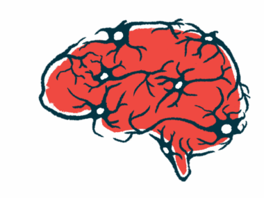 An illustration of nerve cells in the human brain.