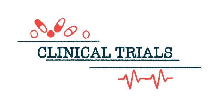 Illustration of the word 'clinical trials.'